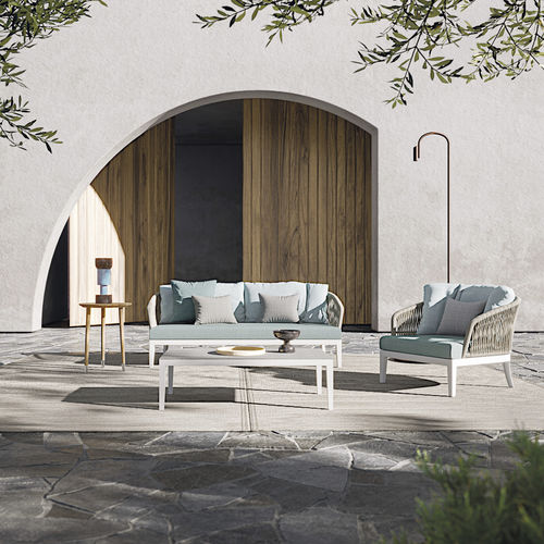Canapé contemporain - DREAM 2.0 - Atmosphera - d'extérieur / en tissu / en corde