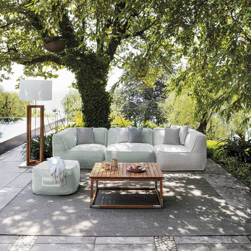 Pouf contemporain - SOFT - Atmosphera - en tissu / rond / carré