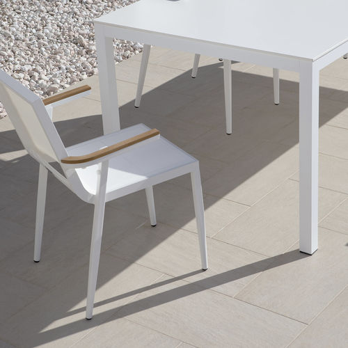 Chaise de salle à manger contemporaine - DOMINO - Atmosphera - d'extérieur / d'intérieur / en Textilene®