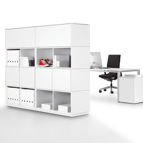 Bibliothèque modulable - WINEA MATRIX - WINI Büromöbel Georg Schmidt GmbH & Co. KG - haute / basse / design minimaliste