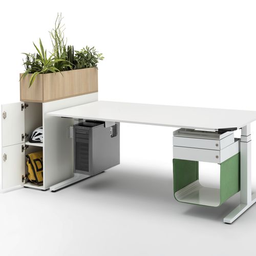Ensemble bureau et rangement professionnel - WINEA SLIM - WINI Büromöbel Georg Schmidt GmbH & Co. KG