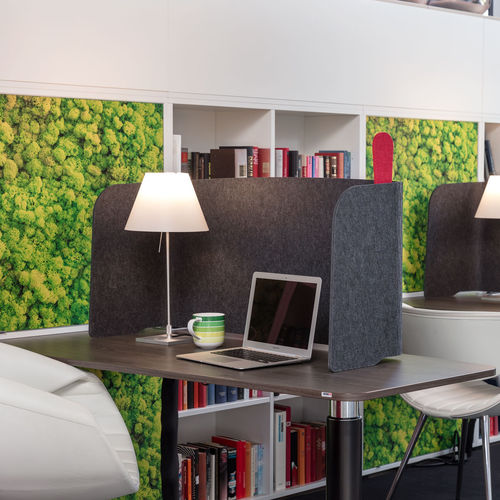 Séparateur de bureau sur bureau - WINEA FLEX UP - WINI Büromöbel Georg Schmidt GmbH & Co. KG - en PET / insonorisé