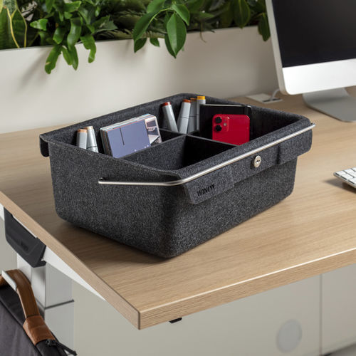 Boîte de rangement en feutre - WINEA TOOLZ MyKit - WINI Büromöbel Georg Schmidt GmbH & Co. KG - avec couvercle / de tiroir / pour armoire