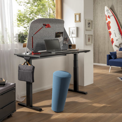 Bureau assis-debout - WINEA STARTUP 2.0 - WINI Büromöbel Georg Schmidt GmbH & Co. KG - sur pied / contemporain / en mélaminé