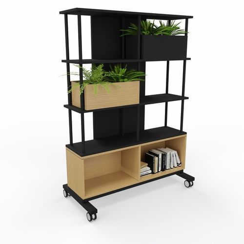 Étagère à roulettes - WINEA MAXX - WINI Büromöbel Georg Schmidt GmbH & Co. KG - contemporaine / en MDF / pour bureau