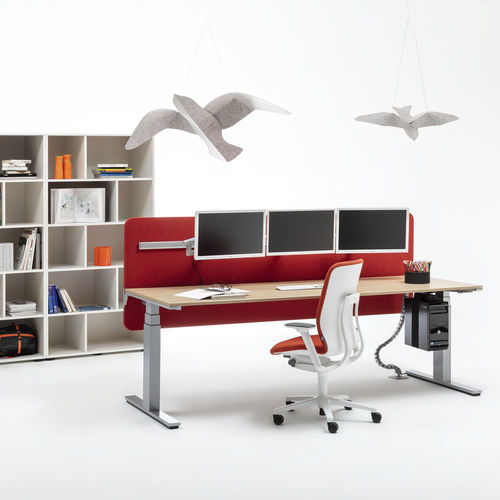 Bureau pour open space - WINEA PRO - WINI Büromöbel Georg Schmidt GmbH & Co. KG - sur pied / pour 2 personnes / contemporain