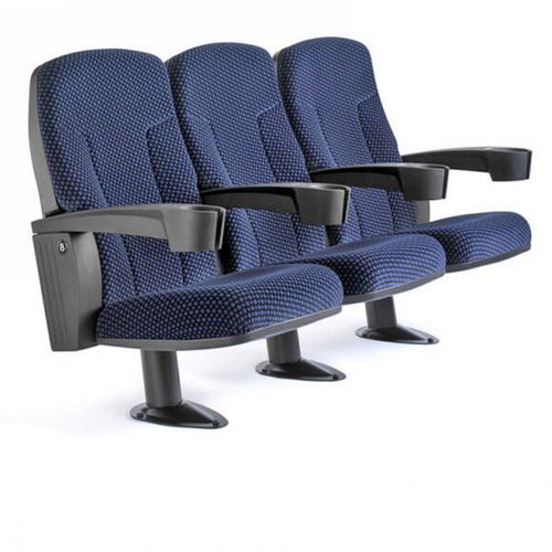 Fauteuil de cinéma en métal - MEGASEAT 9078  - Figueras International Seating - en mousse de polyuréthane / en polypropylène / pour théâtre