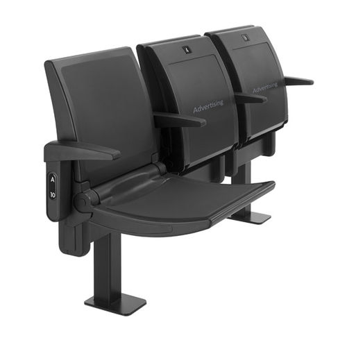 Gradin en polypropylène - ARENA 302 - Figueras International Seating - en copolymère / droit
