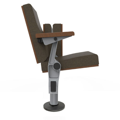 Fauteuil d'auditorium contemporain - MINISPACE 5072  - Figueras International Seating - en mousse de polyuréthane / en hêtre / en fonte d'aluminium
