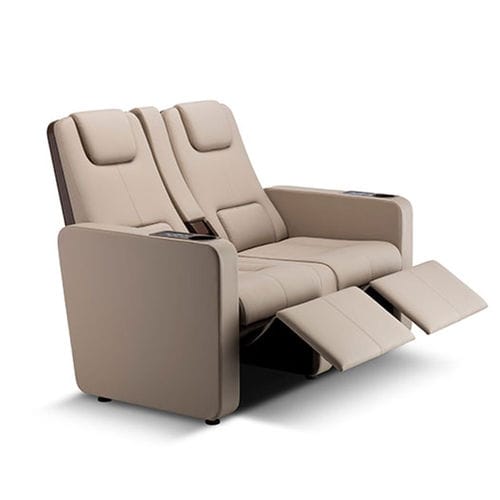 Fauteuil de cinéma en mousse de polyuréthane - RIVA TWIN HERITAGE 4303 - Figueras International Seating - Home Cinéma / résidentiel / beige