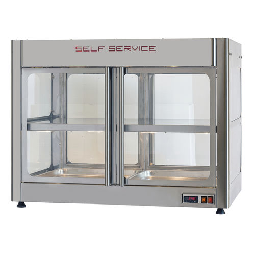 Vitrine chauffante à poser - TCR 2 - ELANGRILL - pour commerce