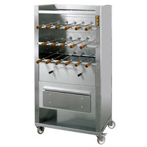 Four churrasco - CM 17 C - ELANGRILL - professionnel / à charbon / pose libre