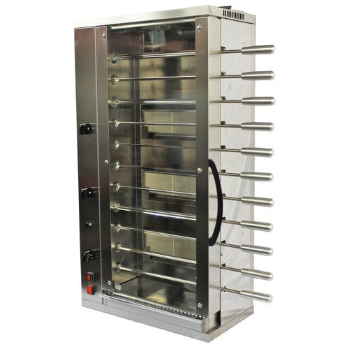 Rôtissoire à gaz - CGV6.  6+5 SPITS - ELANGRILL