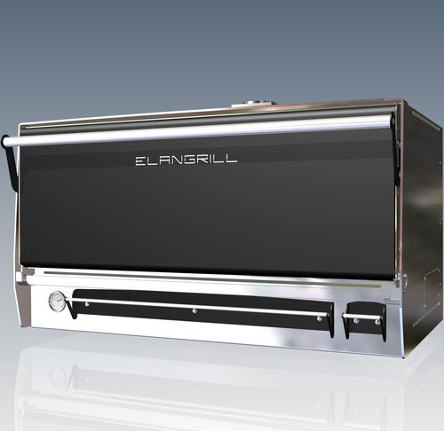 Four professionnel - FB 1200 - ELANGRILL - à charbon / pose libre / simple