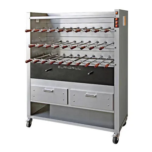 Four churrasco - CM 29 C  - ELANGRILL - professionnel / à charbon / électrique