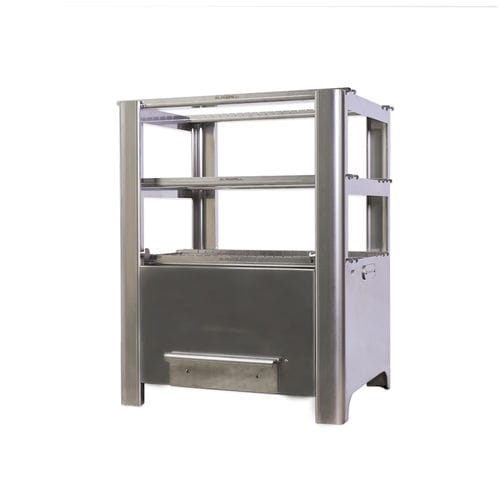 Gril à charbon - ELANGRILL - sur plan / professionnel / en acier inox