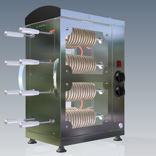 Rôtissoire électrique - KURTOSKALACS KS-8 - ELANGRILL - professionnelle