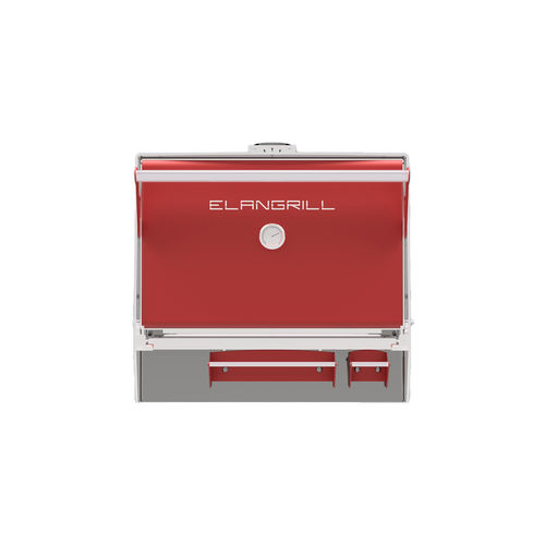 Four professionnel - FB 700 - ELANGRILL - à charbon / noir / rouge
