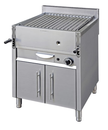 Gril à gaz - LAVA ROCK-GAS  GRILL MOD.650B - ELANGRILL - au sol / professionnel