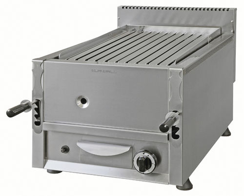 Gril à gaz - LAVA ROCK-GAS  GRILL MOD.470 - ELANGRILL - sur plan / professionnel