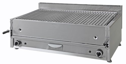 Gril à gaz - LAVA ROCK-GAS  GRILL MOD.1200 - ELANGRILL - sur plan / professionnel