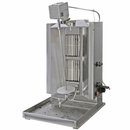 Machine à kébab professionnelle - MOD.GHI 2 GAS WITH 2 GAS BURNERS - ELANGRILL