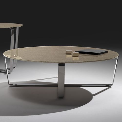 Table basse contemporaine - SUSHI - ORSENIGO - en verre trempé / en verre laqué / en marbre