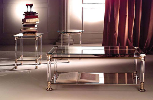 Table basse classique - ROMANA - ORSENIGO - en verre / rectangulaire / résidentielle