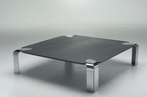 Table basse contemporaine - FLOW - ORSENIGO - en verre trempé / carrée / résidentielle
