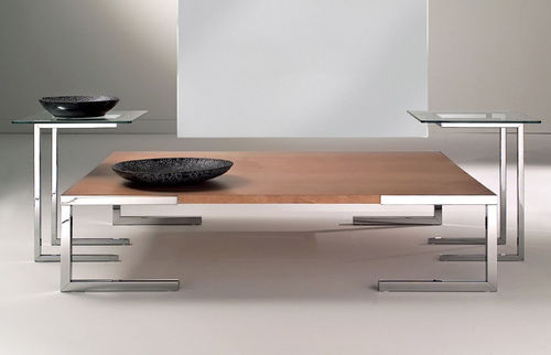 Table basse contemporaine - TEMPURA - ORSENIGO - en chêne / rectangulaire / résidentielle