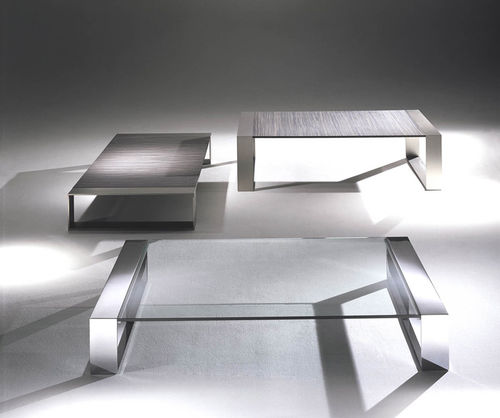 Table d'appoint contemporaine - RING - ORSENIGO - en verre / en céramique / en marbre