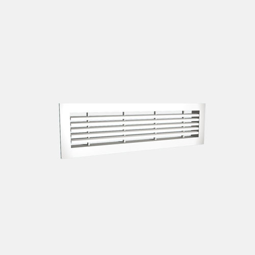 Grille de ventilation en aluminium - ALE - HALTON - rectangulaire / blanche / de recouvrement