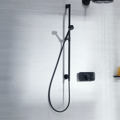 Set de douche mural - 48791250 - Axor - contemporain / avec douche à main / pluie