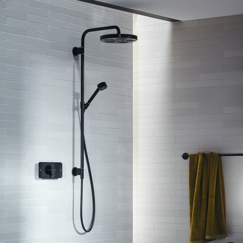 Set de douche mural - 48790000 - Axor - contemporain / pluie