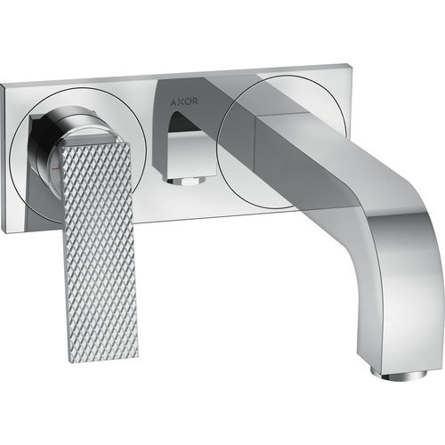 Mitigeur pour lavabo - 39171000 - Axor - mural / en métal chromé / 2 trous