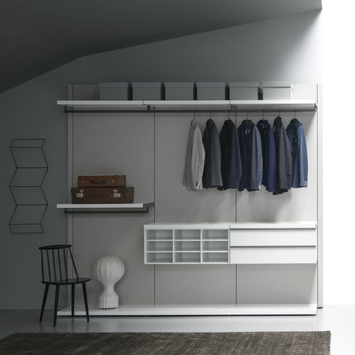 Dressing contemporain - KABINA BOISERIE - md house - en bois laqué