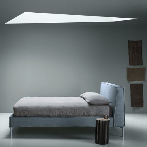 Lit double - CLOVER - md house - contemporain / tapissé / avec tête de lit