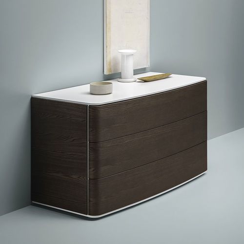 Commode contemporaine - ASTRID - md house - en bois laqué / en frêne / non spécifié