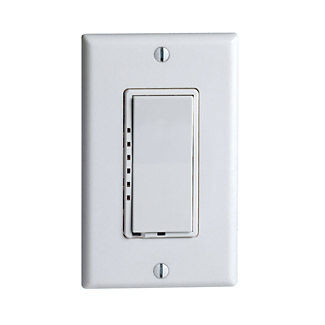 Variateur à bouton poussoir - MURAL™ - LEVITON Lighting - encastré / en plastique / contemporain