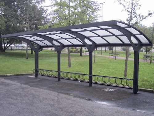 Abri vélo durable - OLIMPIA - Calzolari - pour espace public