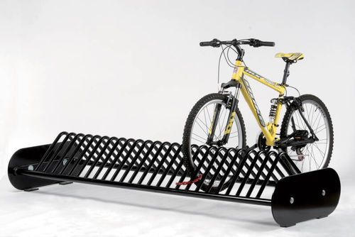 Range-vélo au sol - C - Calzolari - horizontal / double / pour espace public