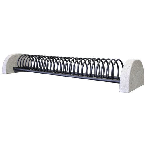 Range-vélo en béton - SIRIO - Calzolari - au sol / horizontal / pour espace public