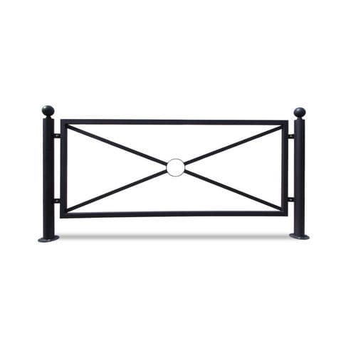 Barrière de protection - B - Calzolari - fixe / en métal / urbaine