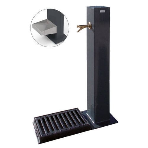 Fontaine à eau pour chiens - CLIO - Calzolari - d'extérieur / en métal / pour espace public
