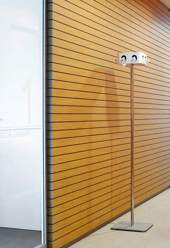 Porte-manteau sur pied - FLOW SQUARE - Cascando - contemporain / en acier / professionnel