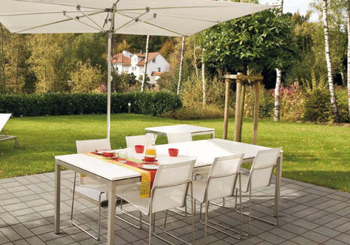 Plancher technique en pierre - SPG25 : GREY - La Pietra Compattata - pour terrasse