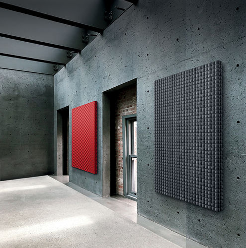 Panneau d'absorption acoustique mural - PHONOLOOK 3D - eterno ivica - en tissu / carré / 3D