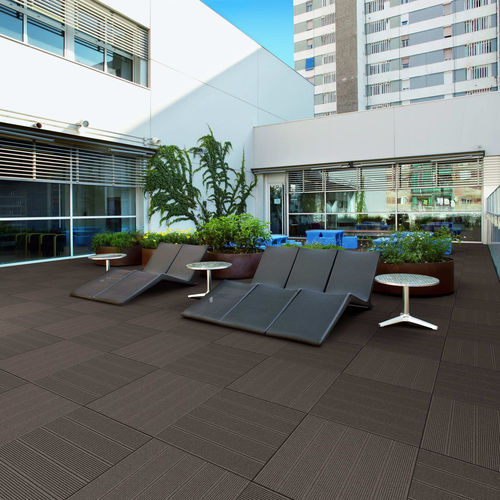 Dallage en béton - IROKO GROOVED - MASPE PAVINGS - en pierre reconstituée / d'extérieur / piéton