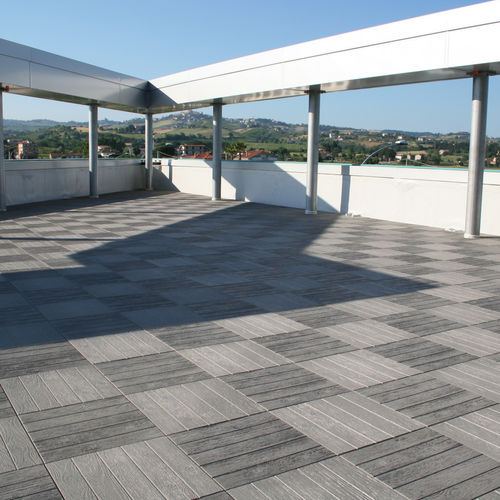 Dallage en béton - WENGÉ ORTHOGONAL - MASPE PAVINGS - en pierre reconstituée / d'extérieur / piéton