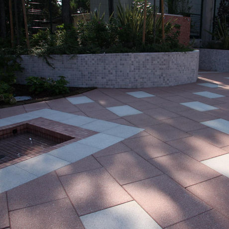 Dallage en béton - ROSA PORRINO - MASPE PAVINGS - en pierre reconstituée / d'extérieur / piéton